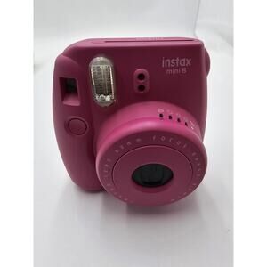 COPY - Fujifilm Instax Mini 8 Built in LED Flash Instant Colored Format Filmed …